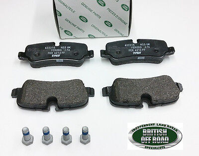 Lr021316 rear brake pad