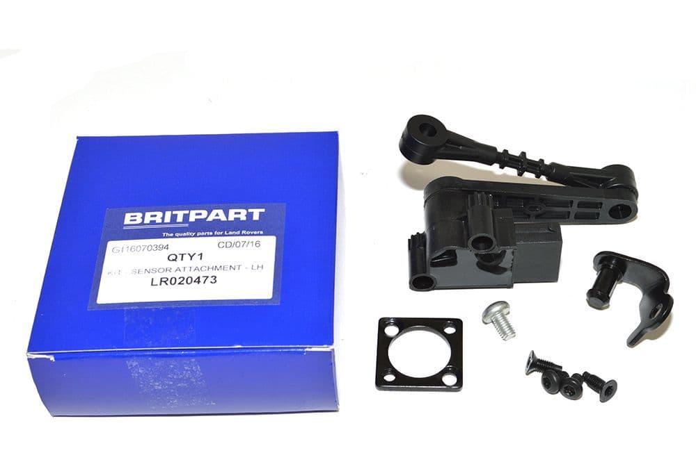 Lr020473 front left (driver‑side) air suspension ride height sensor