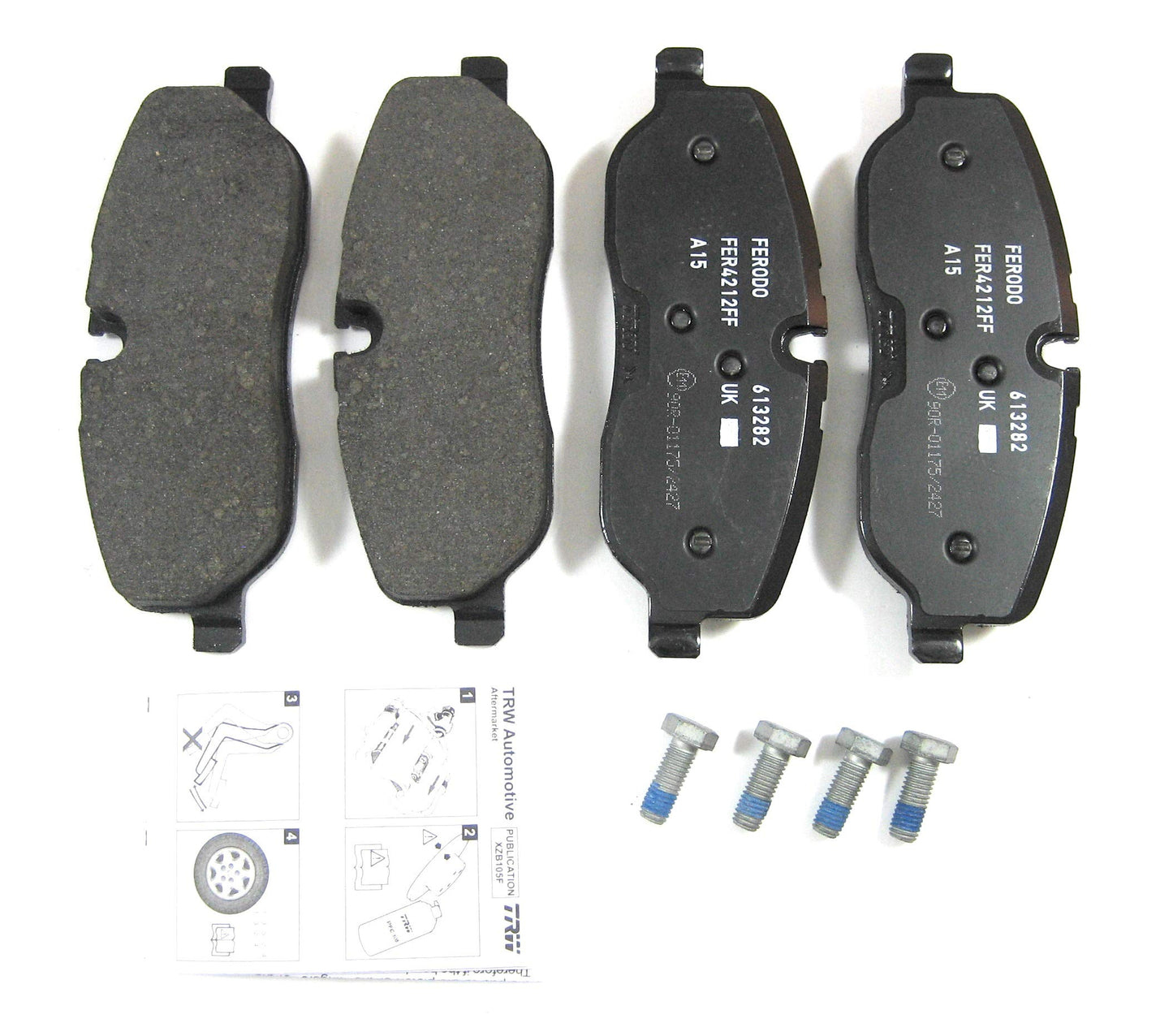 Lr019618 front brake pad